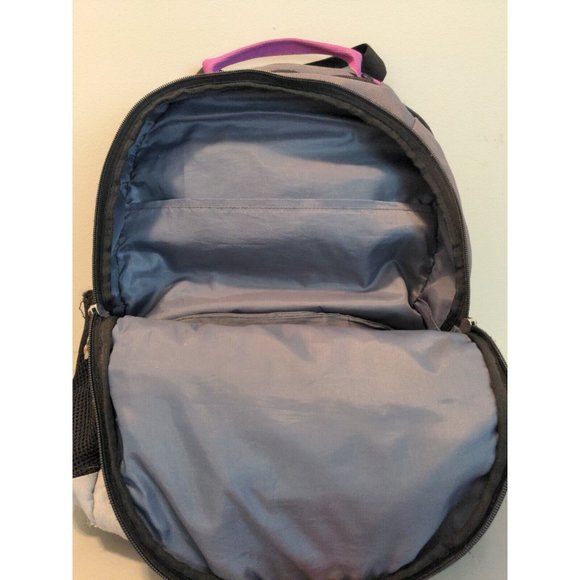 SwissGear Purple/Grey Laptop Backpack Bag - Picture 8 of 9